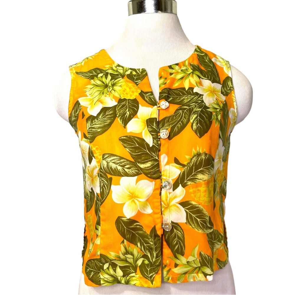Silk Sleeveless  Floral Top